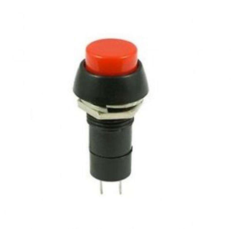 RED Round push button switch