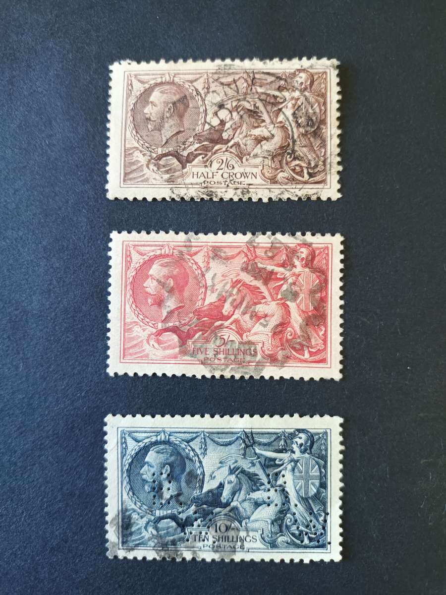 Great Britain 1934 Seahorses
