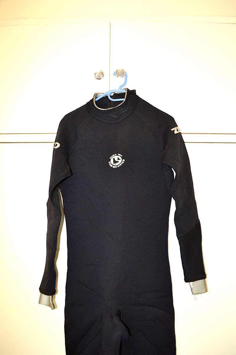 Wetsuit Zero Semi Dry Titanium 2 Piece Wetsuit 5mm / 10mm Large