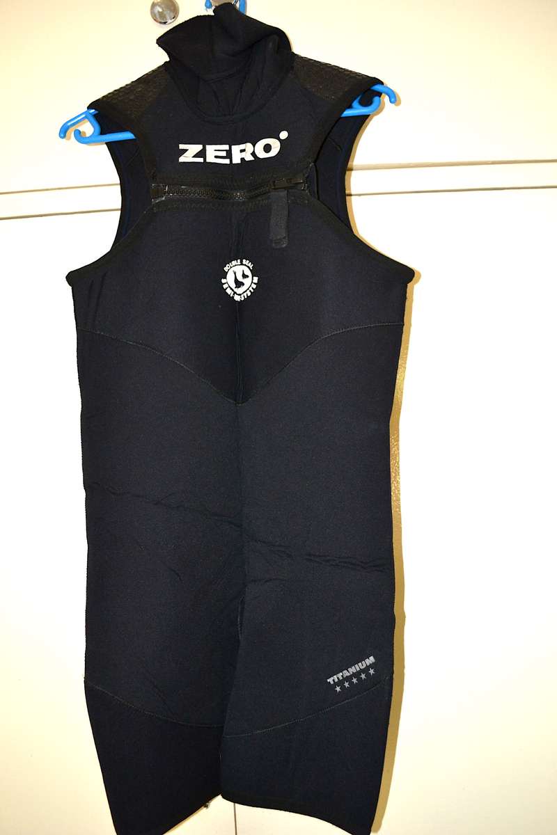 Wetsuit Zero Semi Dry Titanium 2 Piece Wetsuit 5mm / 10mm Large
