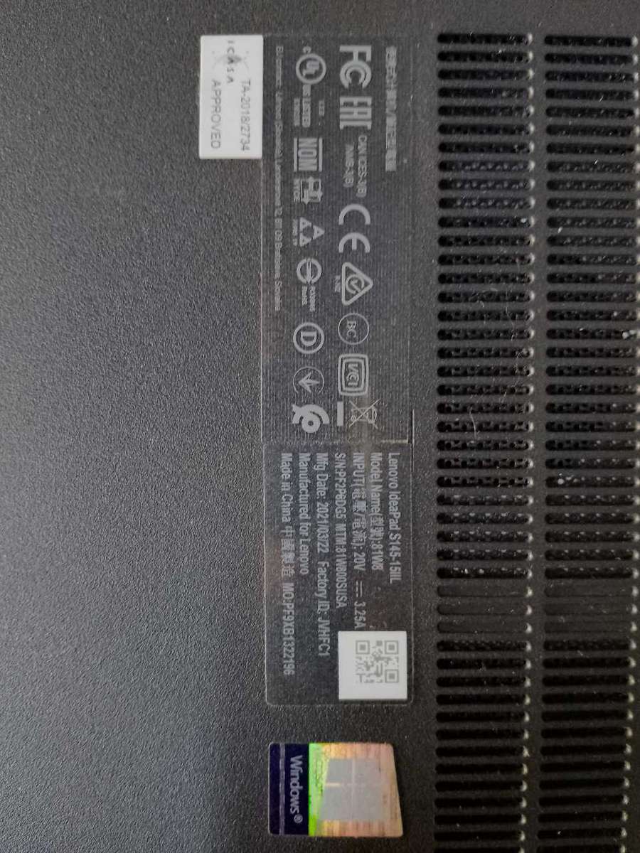 Lenovo IdeaPad S145-IIL