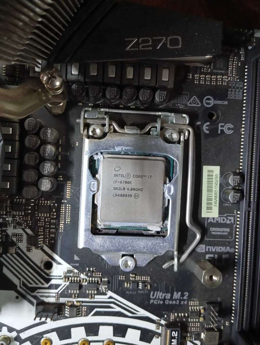 Intel core i7-6700k + ASRock Z270 Taichi Motherboard