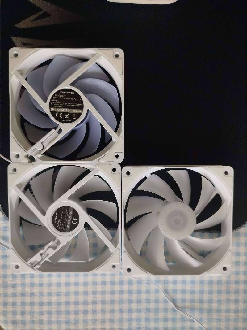 Pc fans X3 White