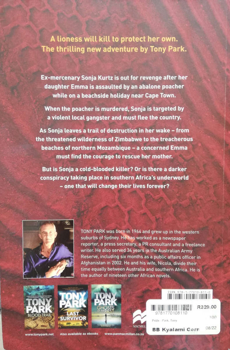 The Pride by Tony Park (Trade-size Soft Cover)