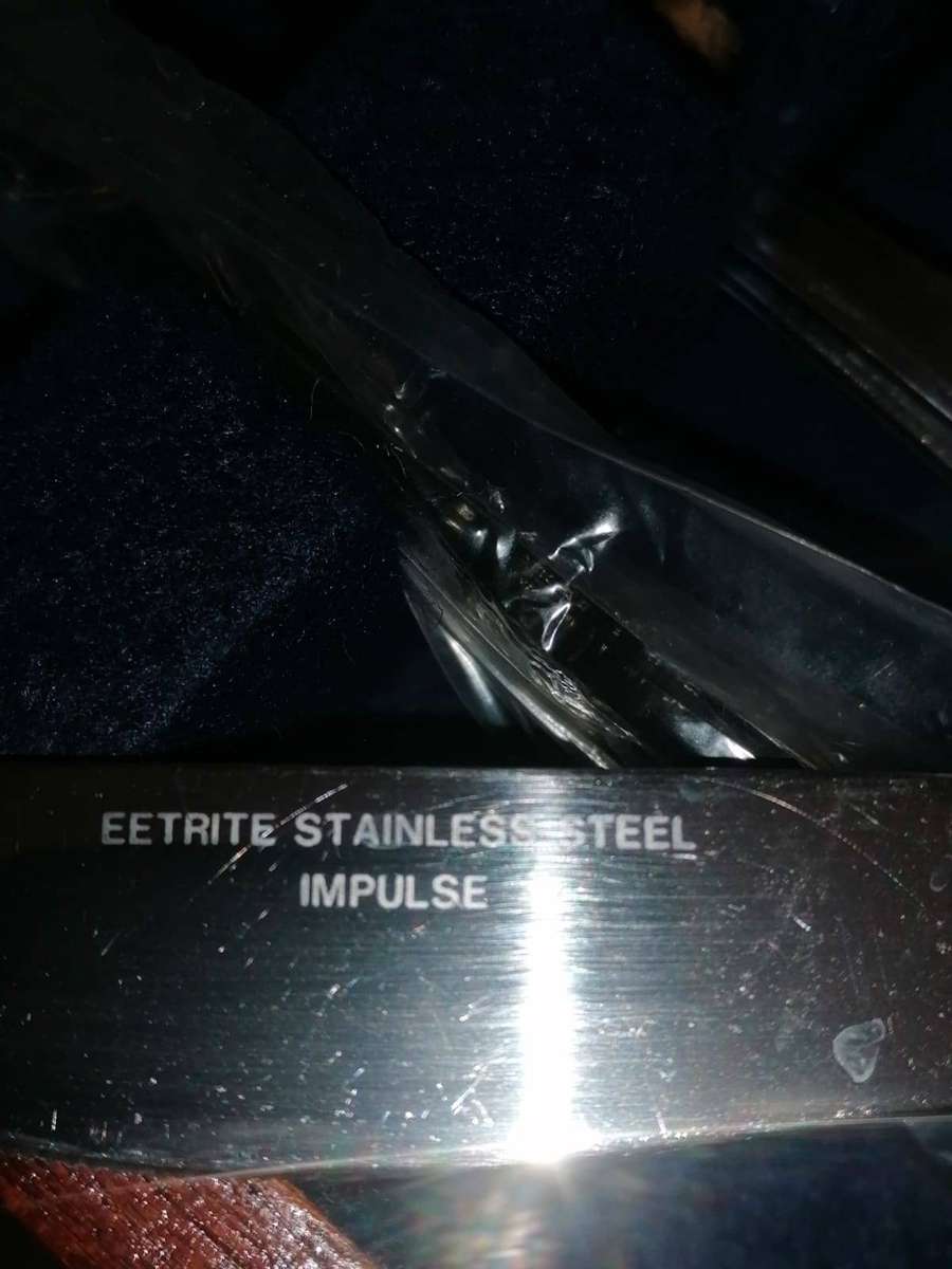 Eetrite Stainless Steel 56 Piece Cutlery Canteen  Excellent Condition