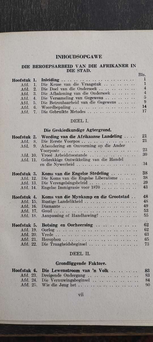 Die beroepsarbeid van die Afrikaner in die stad (Pauw - 1946)