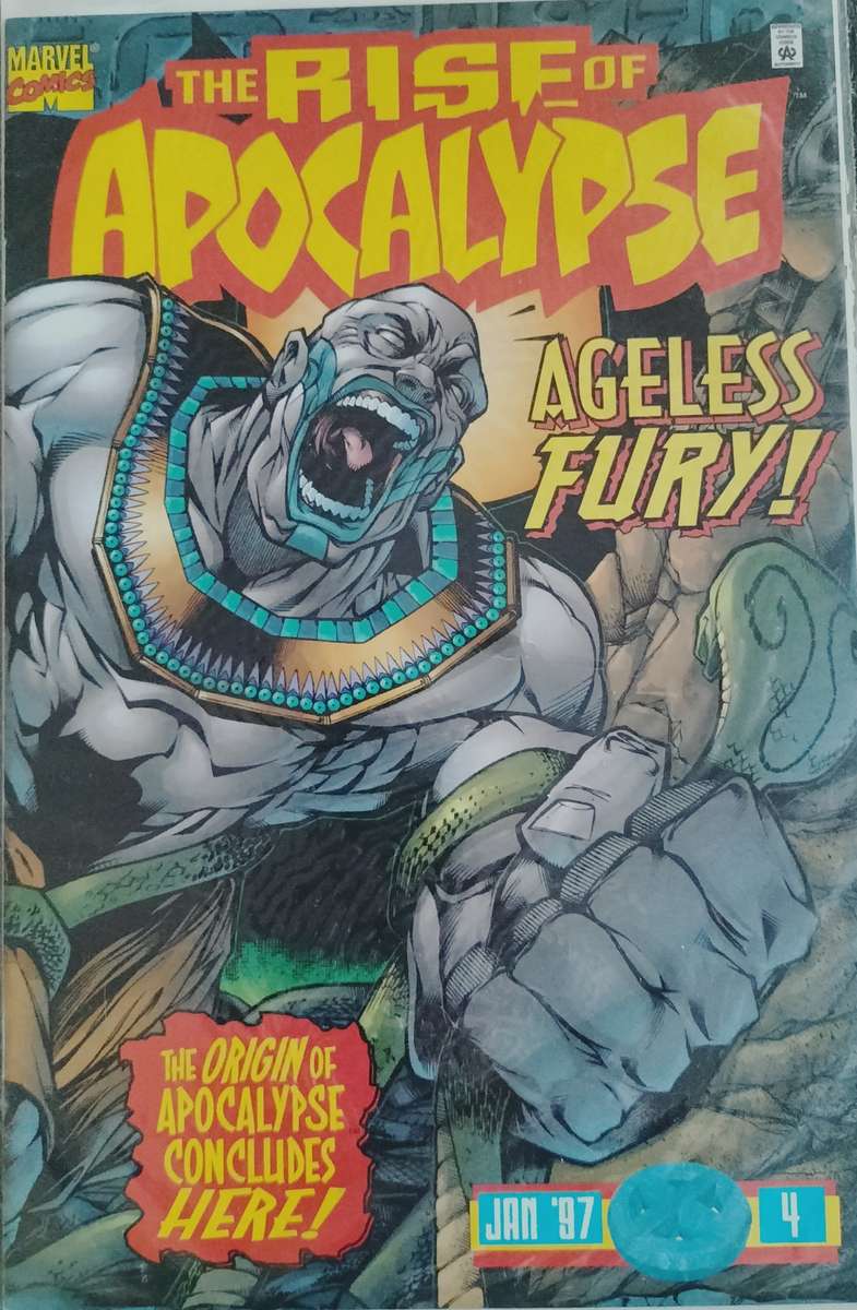 Vintage Marvel comic - The rise of Apocalypse #4