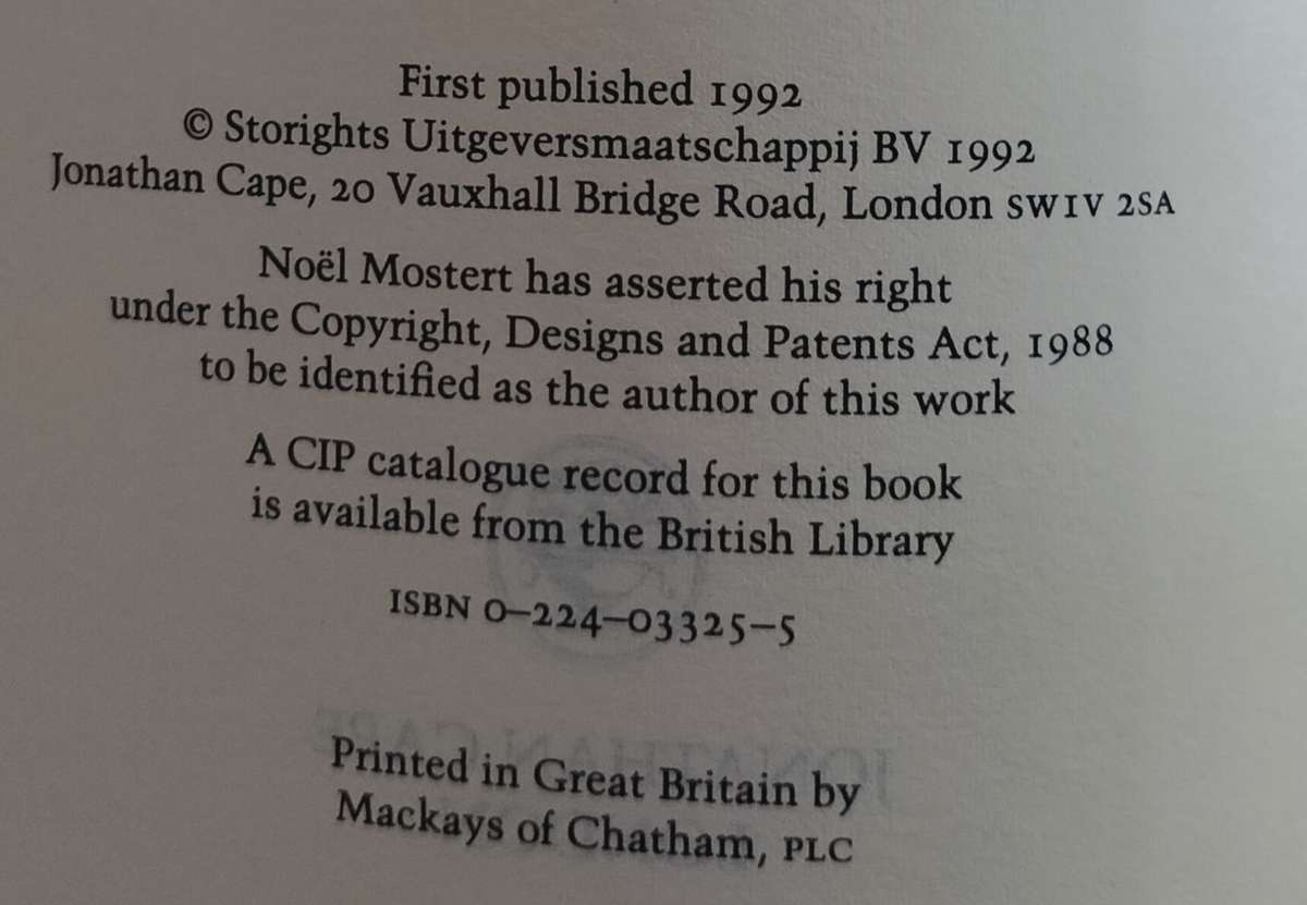 Frontiers - The epic of South Africa's creation and the tragedy of the Xhosa people (Mostert - 1992)