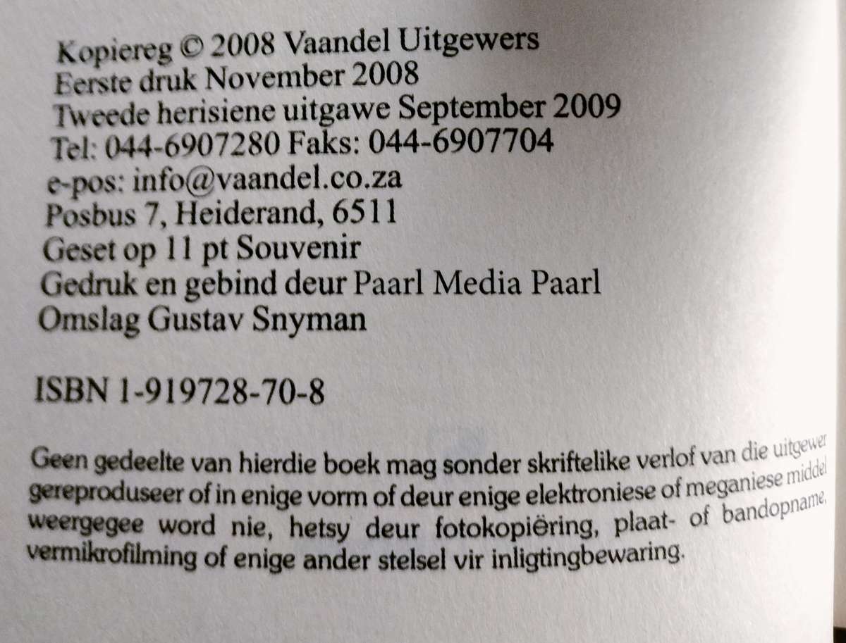 Siener - Blaas die basuin (Snyman - 2008)