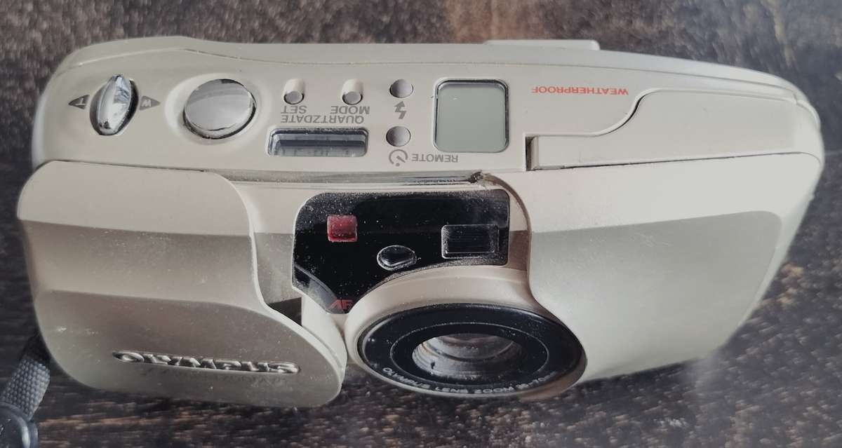 Vintage digital Olympus digital camera