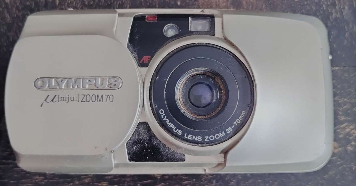 Vintage digital Olympus digital camera