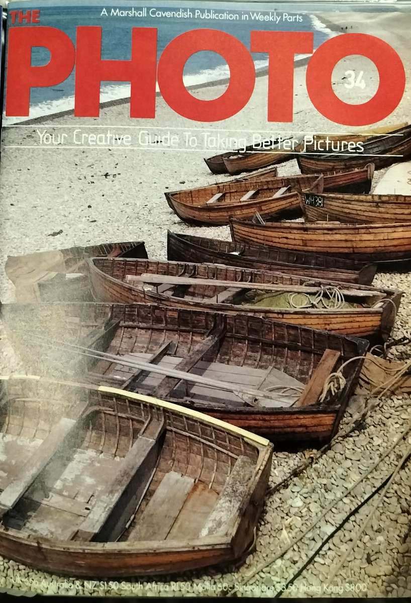 Vintage Marshall Cavendish PHOTO magazines x 14 (#29 - #42)