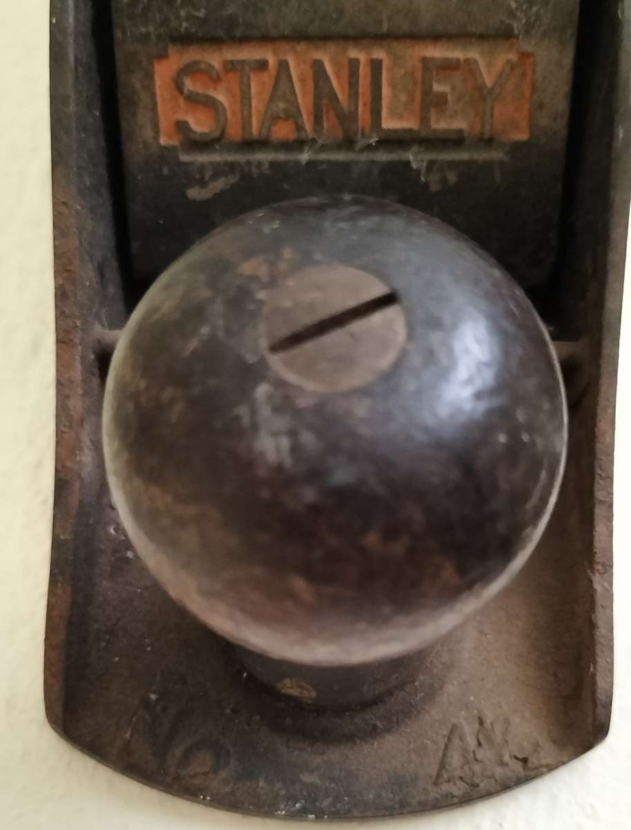 Vintage Stanley wood plane No 4.5