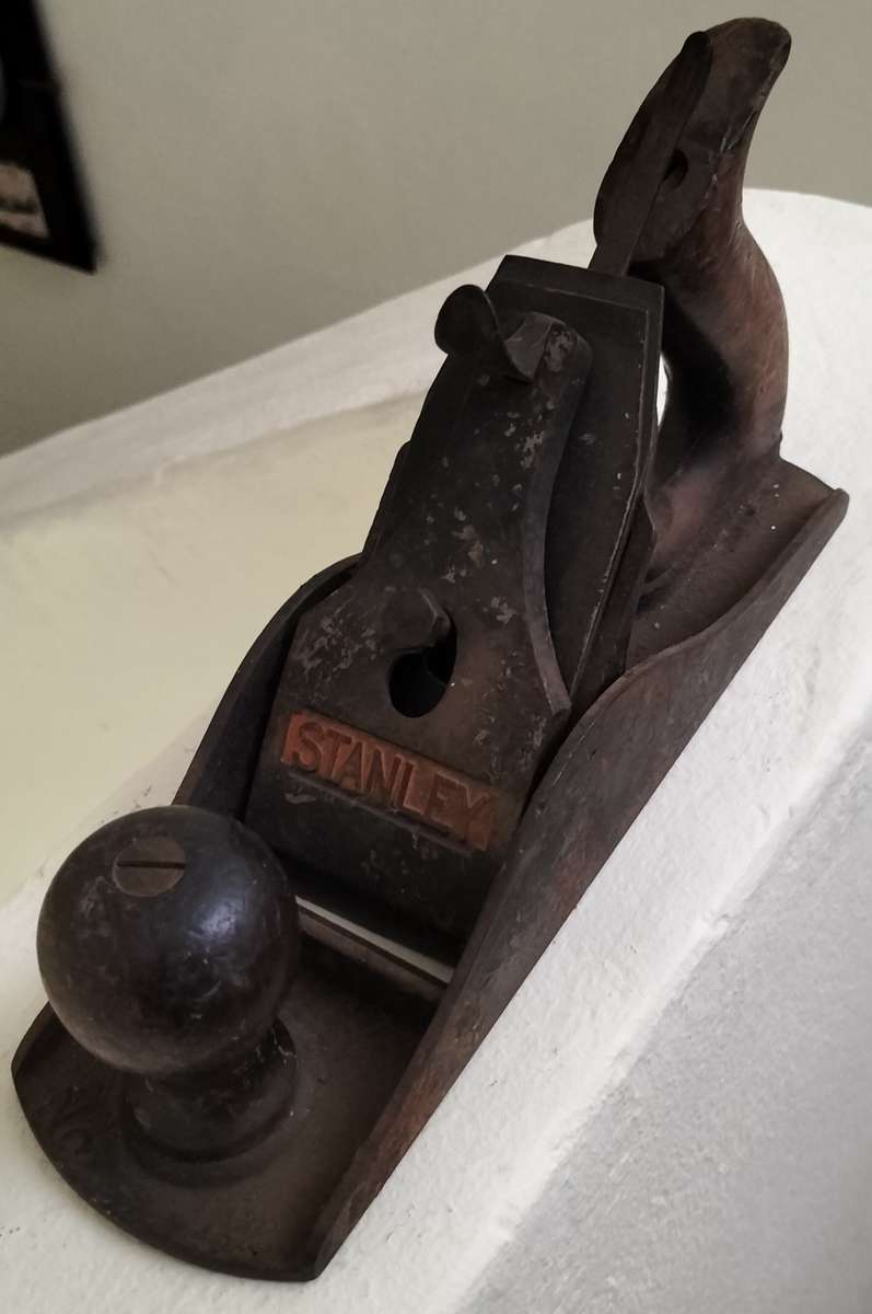 Vintage Stanley wood plane No 4.5