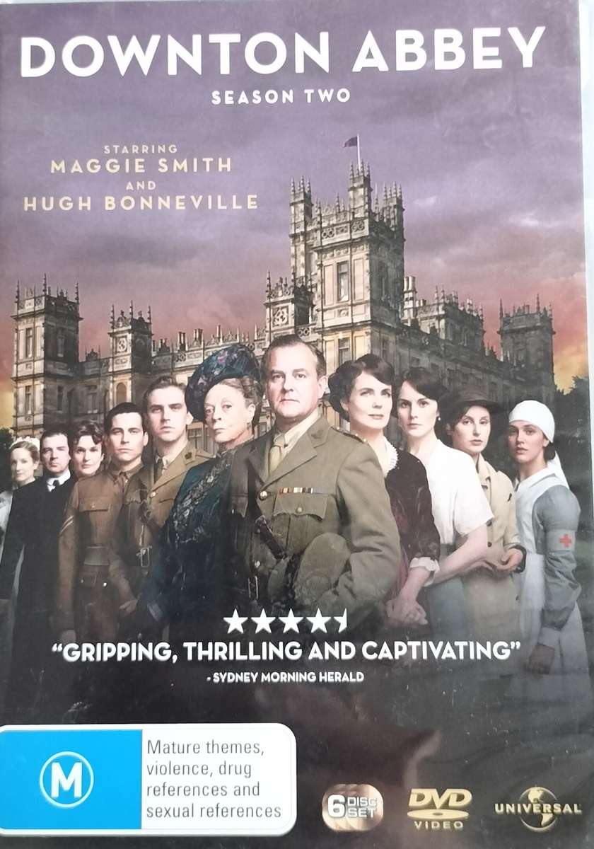 DVD - Downton Abbey - Season 2 set (6 discs)