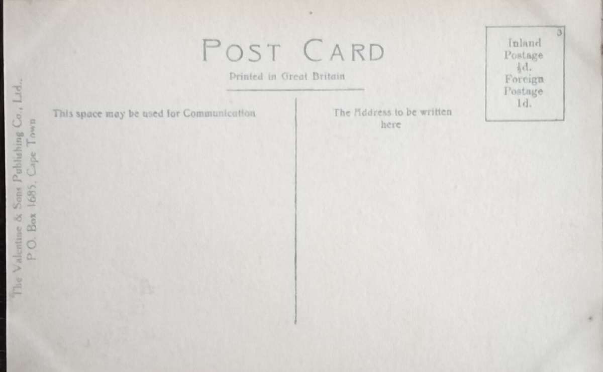 Antique Post card - Cape Town - St. George's Street