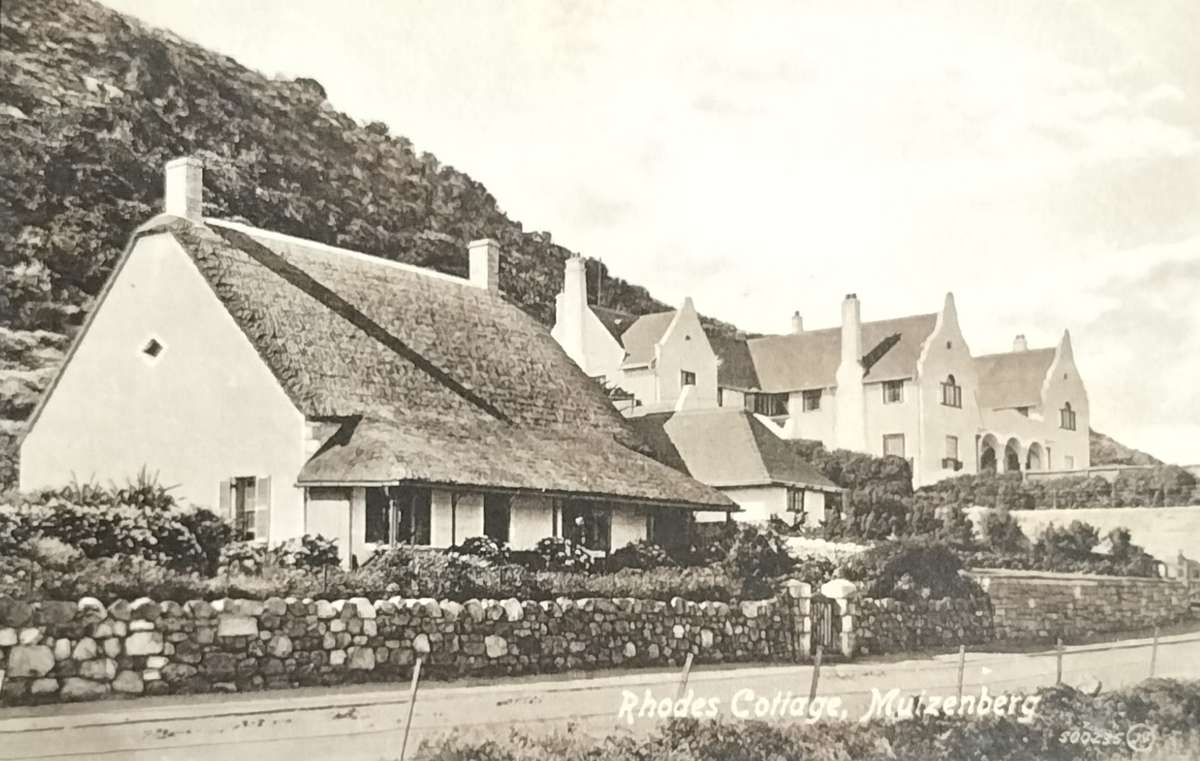 Antique Post Cards - South Africa - Rhodes Cottage, Muizenberg