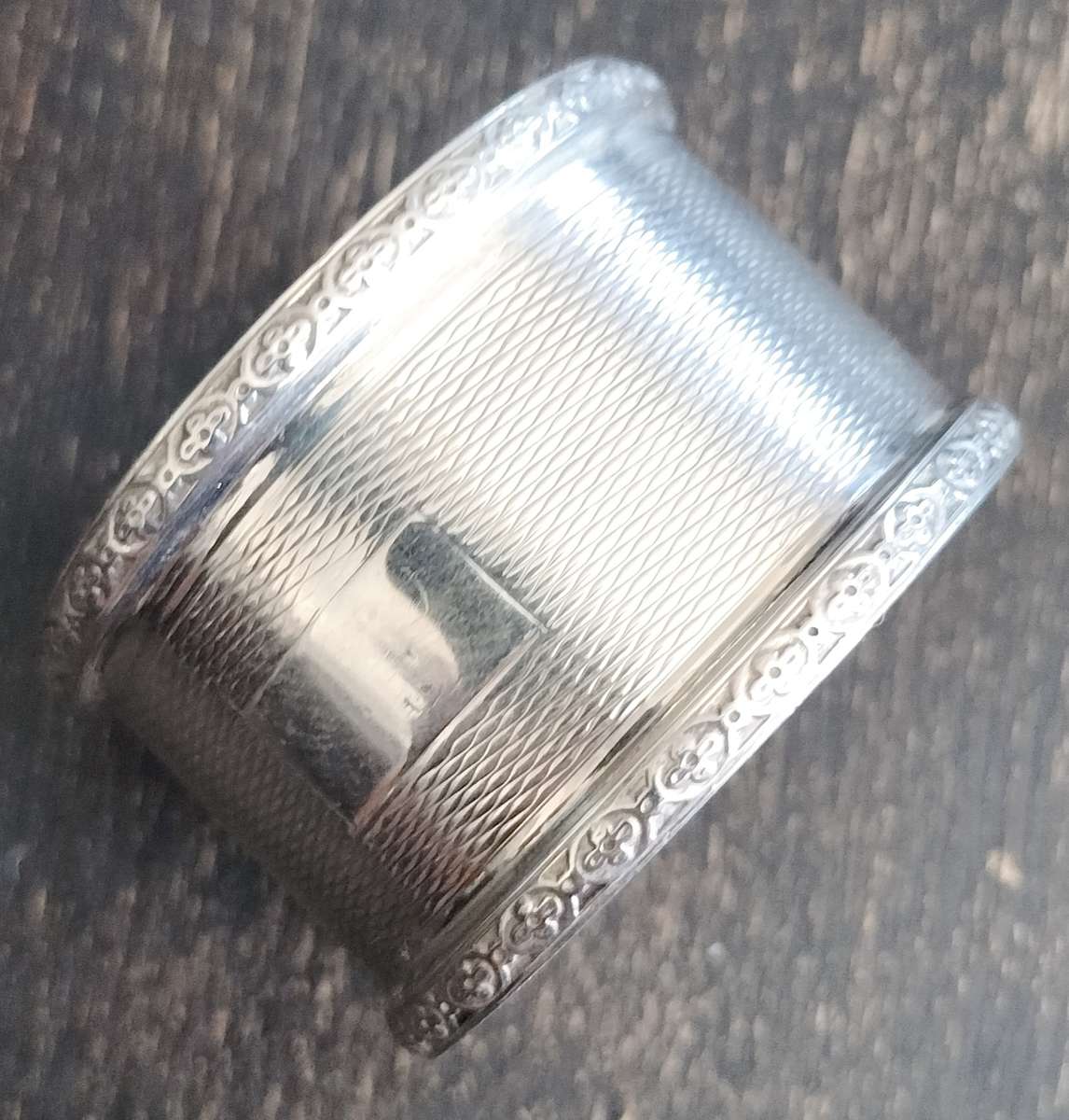 Antique Birmingham Silver serviette ring 33.8g (1)