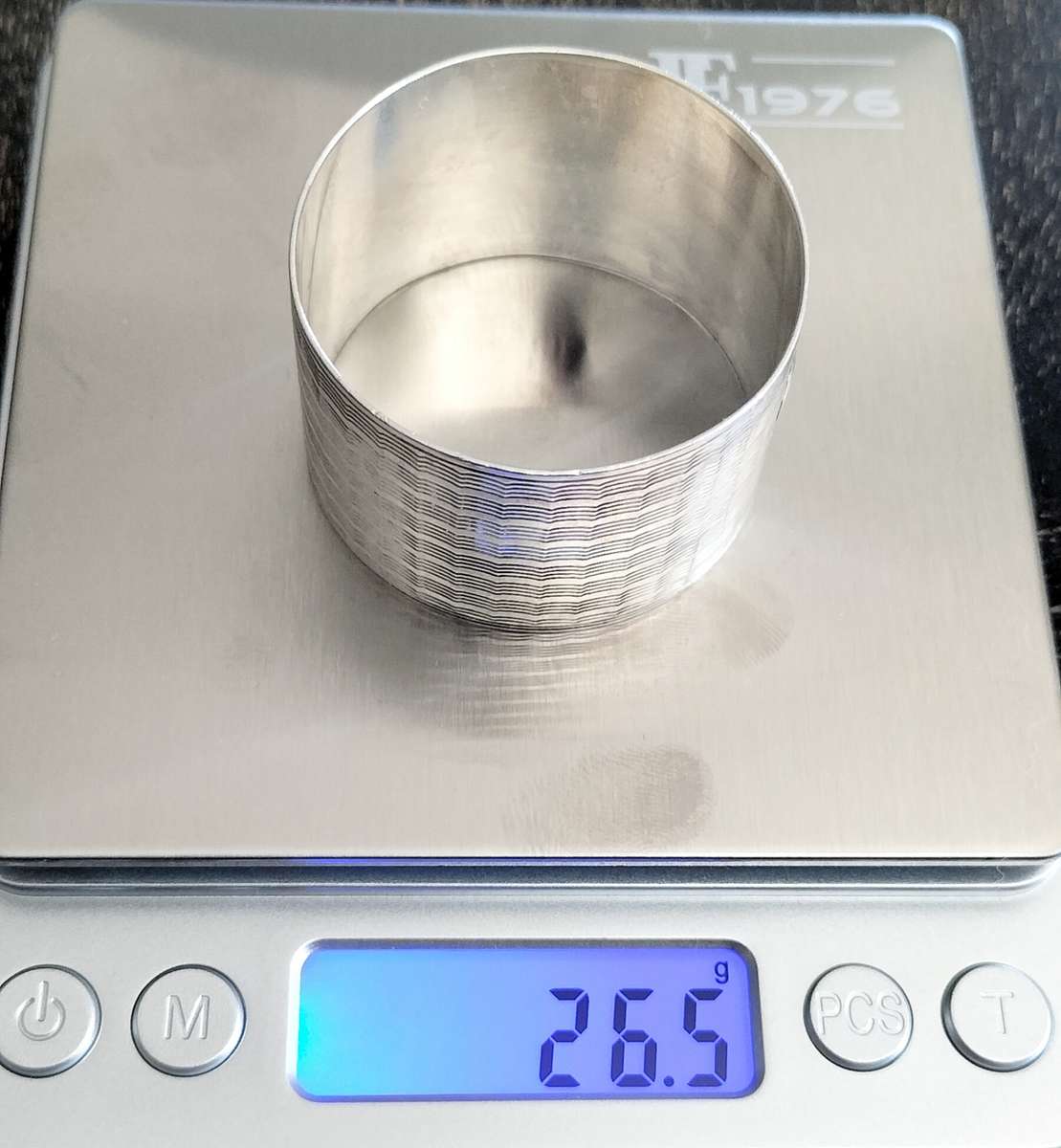 Antique Birmingham Silver serviette ring 26,5 g (3)