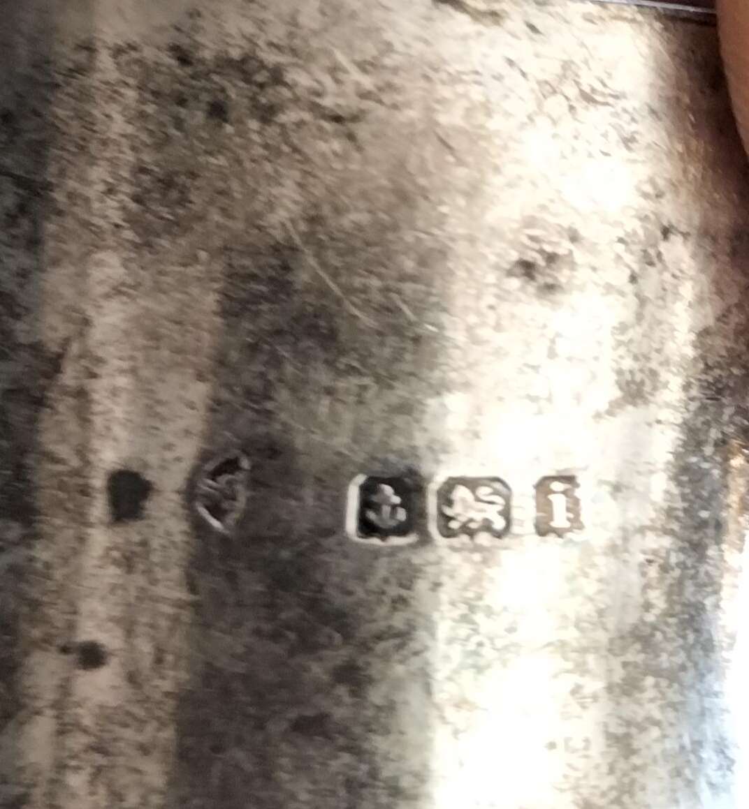 Antique Birmingham Silver serviette ring 30,9 g (4)