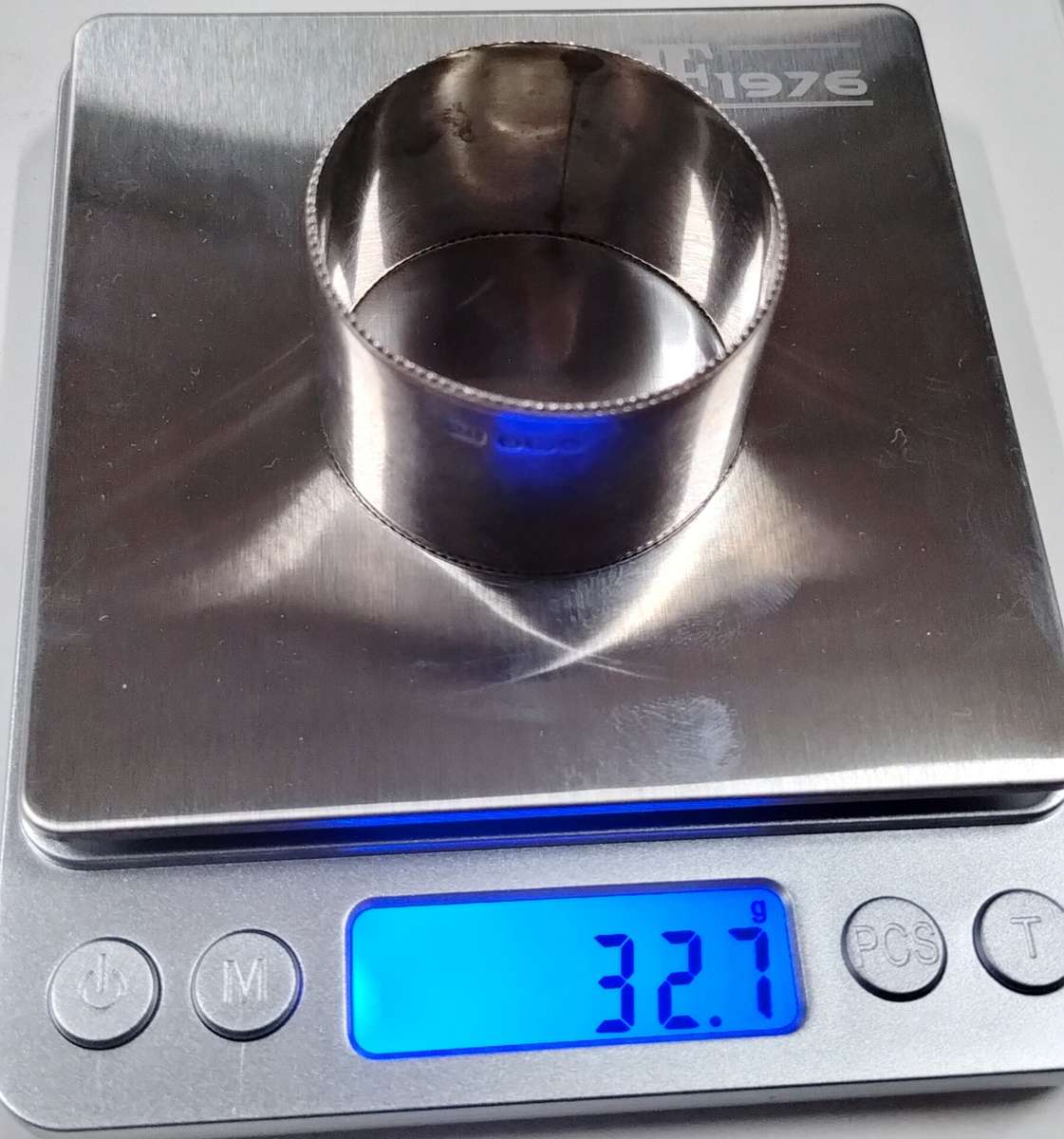 Antique Sheffield Silver serviette ring 32.7g (19)