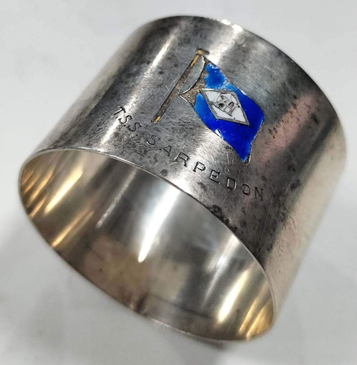 Antique Birmingham Silver serviette ring 26,3g (10)