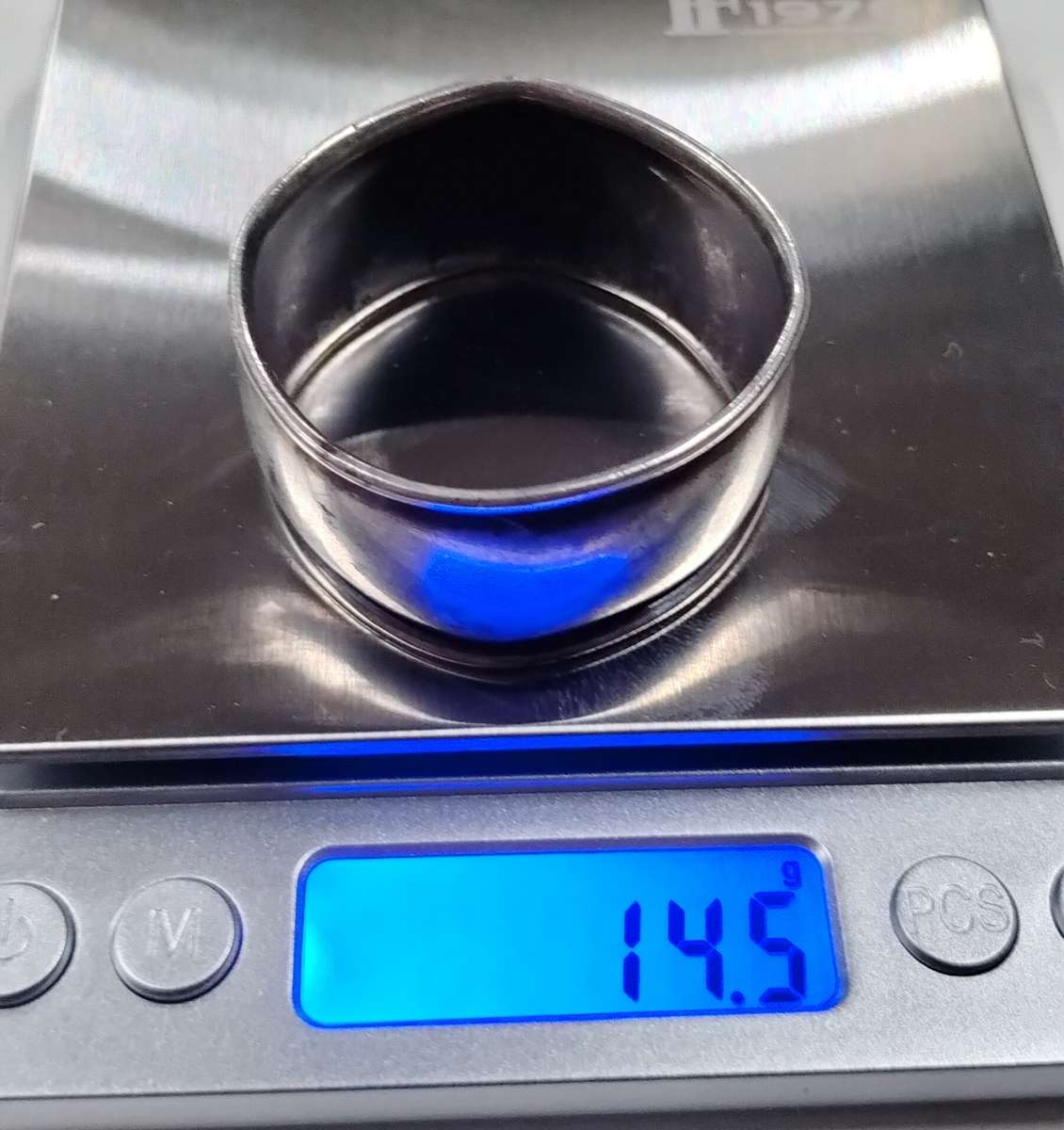 Antique Birmingham Silver serviette ring 14.5g (11)