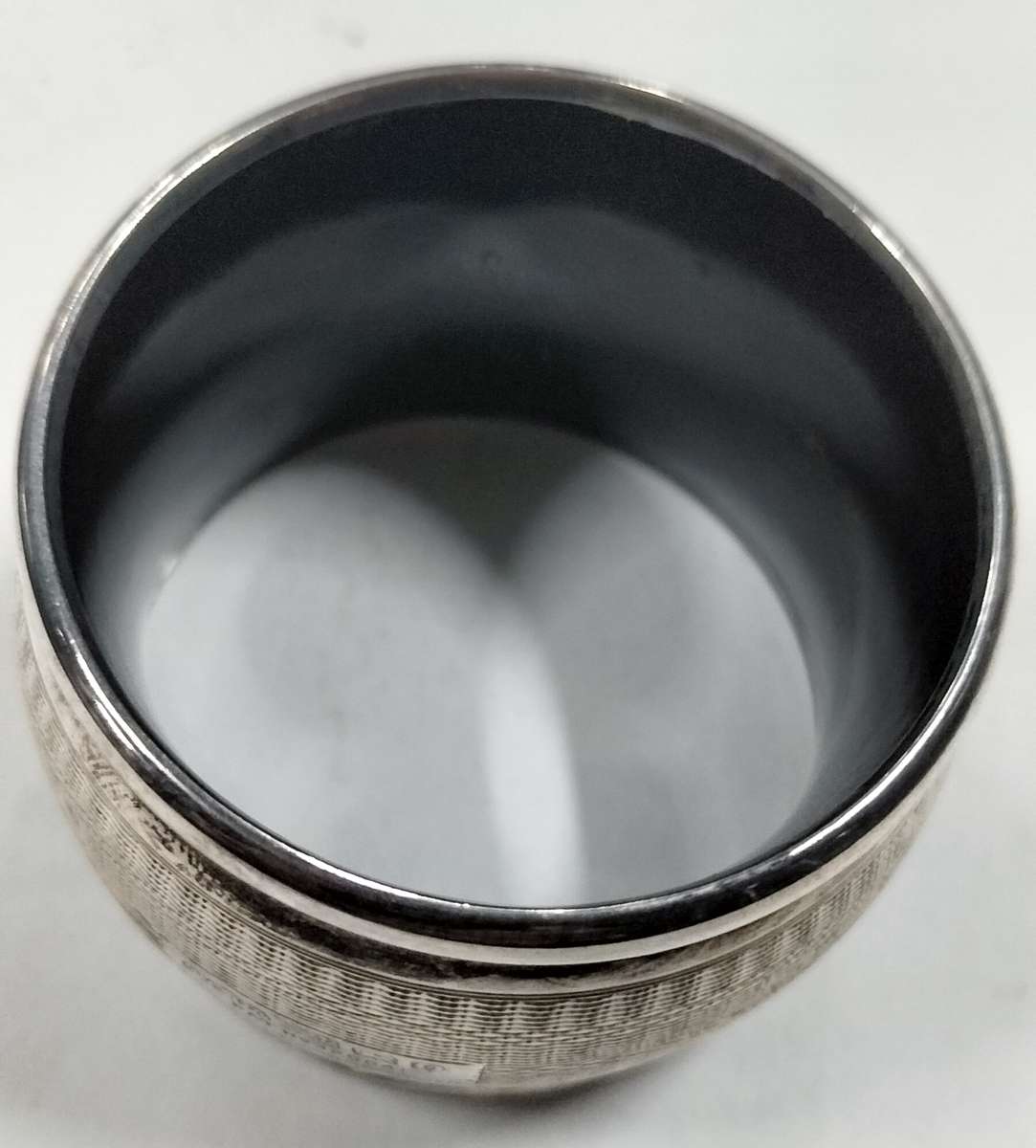 Antique Birmingham Silver serviette ring with Bakelite inner31.3g (12)