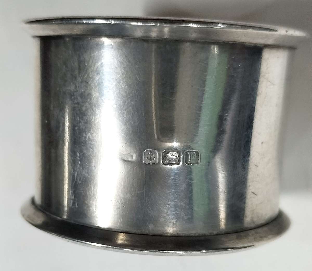 Antique Birmingham Silver serviette ring 29g (9)