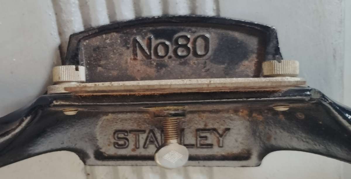 Vintage Stanley wood plane #80