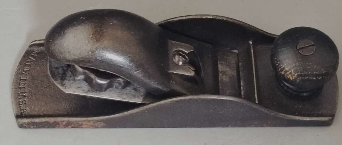 Vintage wood plane - made in USA (18 cm)