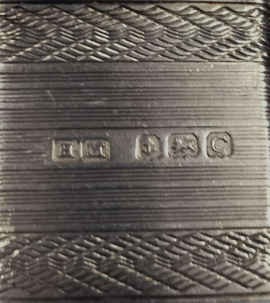 Birmingham silver napkin ring - 24g (6)