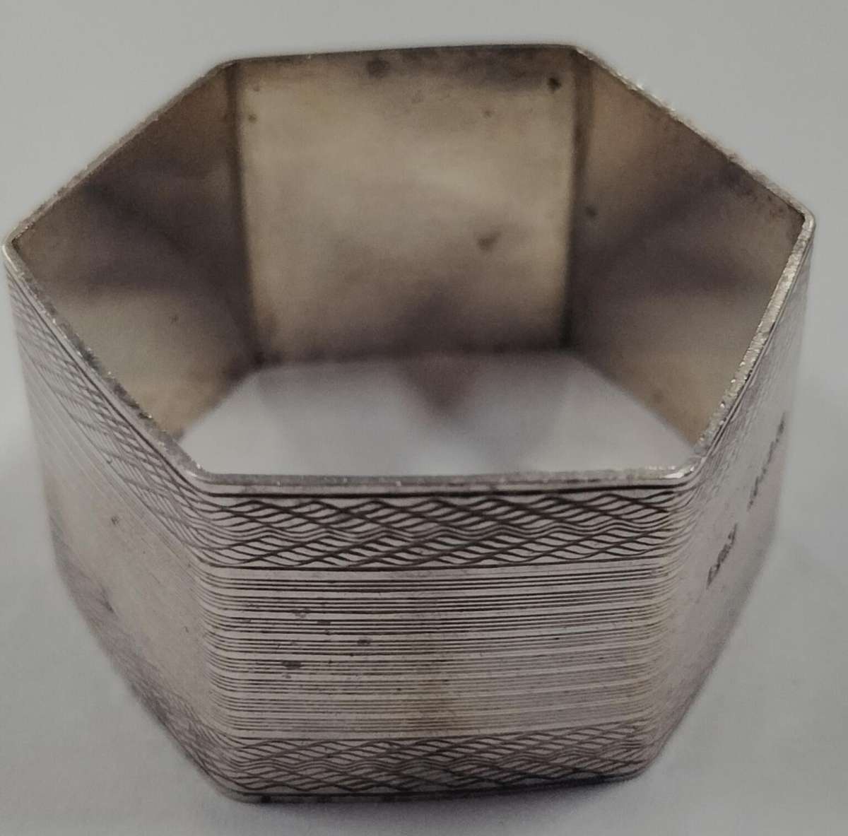 Birmingham silver napkin ring - 24g (6)