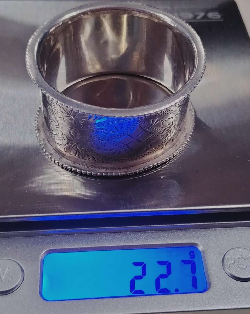 Chester silver napkin rings - 22.7g (13)