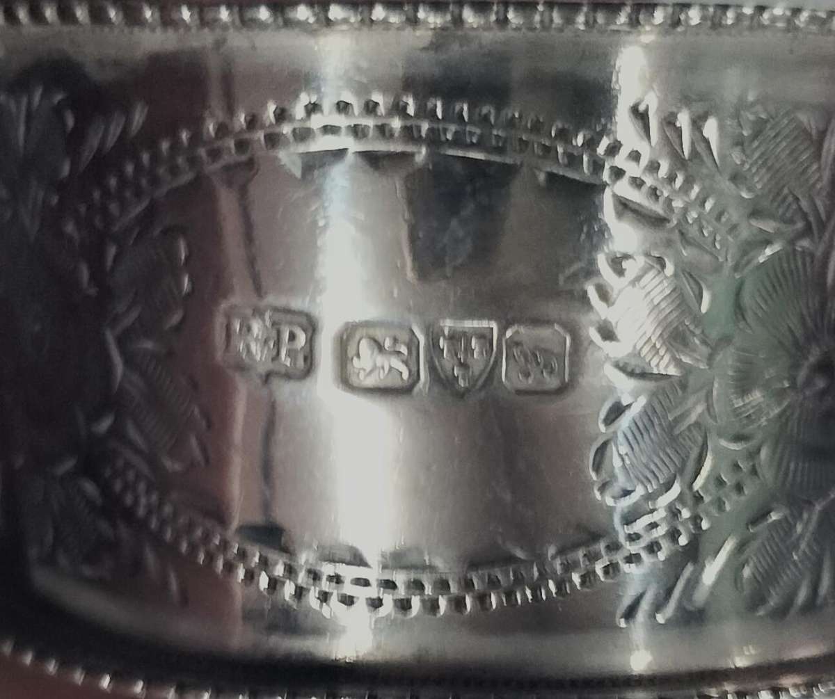 Chester silver napkin rings - 22.7g (13)