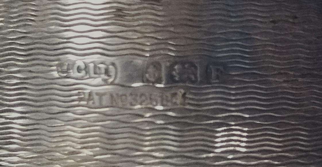 Birmingham silver napkin ring (bakelite inner)  - 35.8g (16)