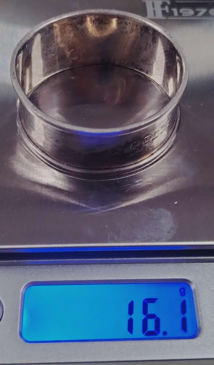 Vintage Silver napkin ring - 16.1g (30)