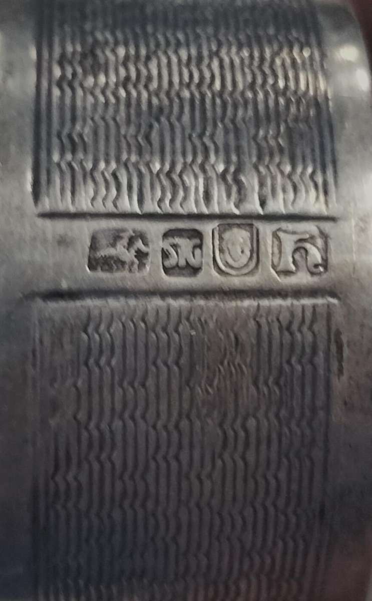 Vintage Silver napkin ring - 29.4g (31)