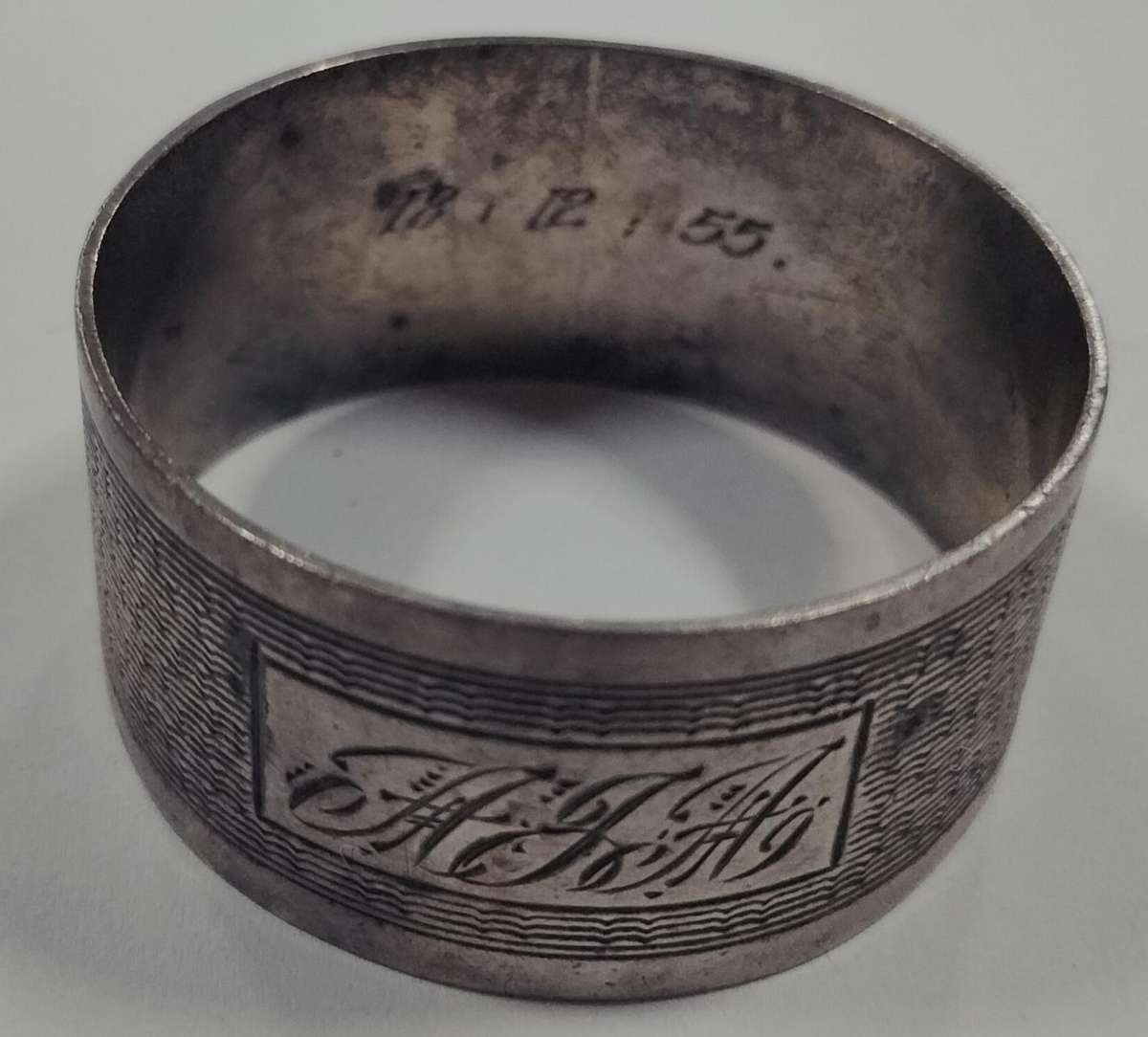 Vintage Silver napkin ring - 29.4g (31)