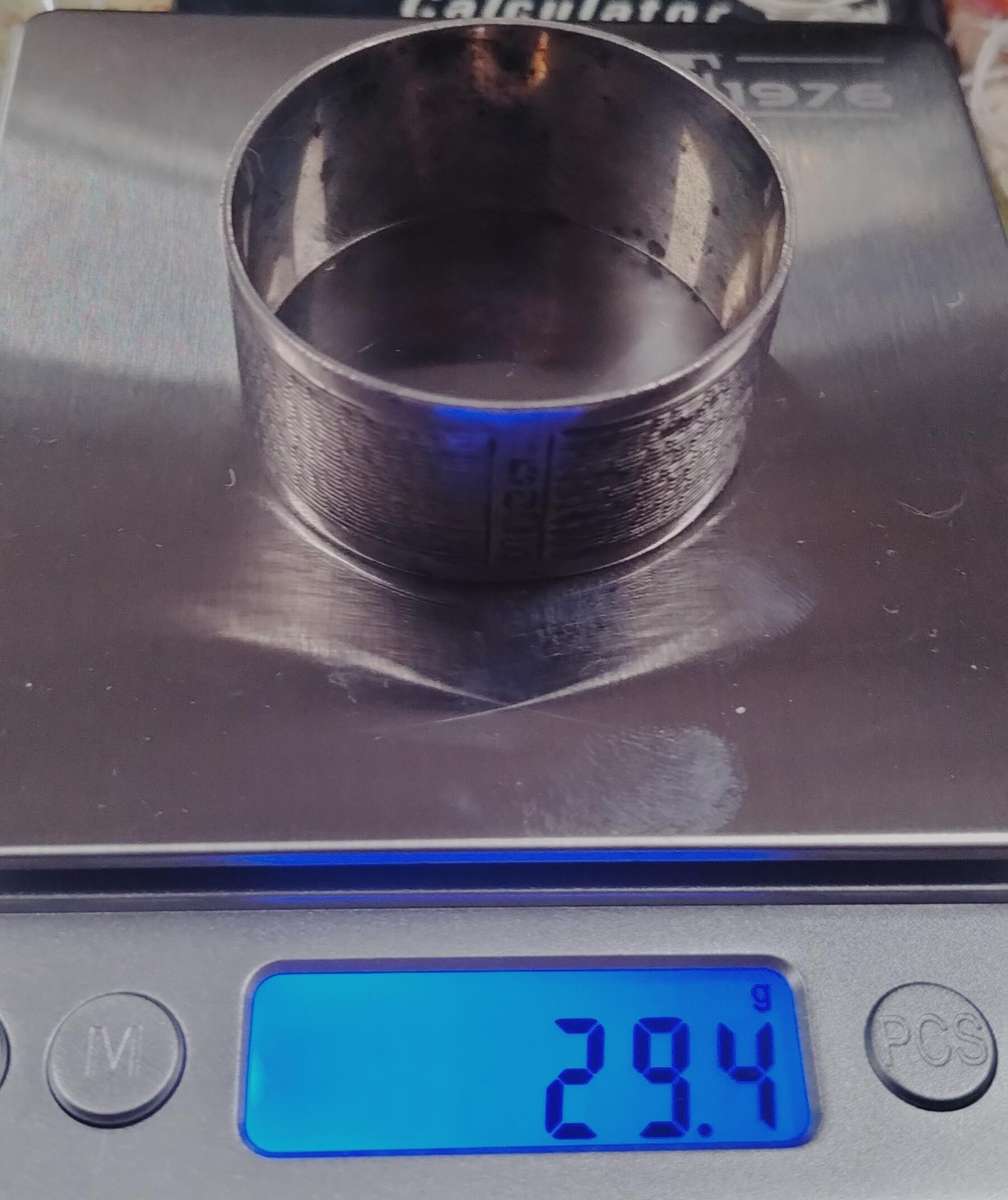 Vintage Silver napkin ring - 29.4g (31)