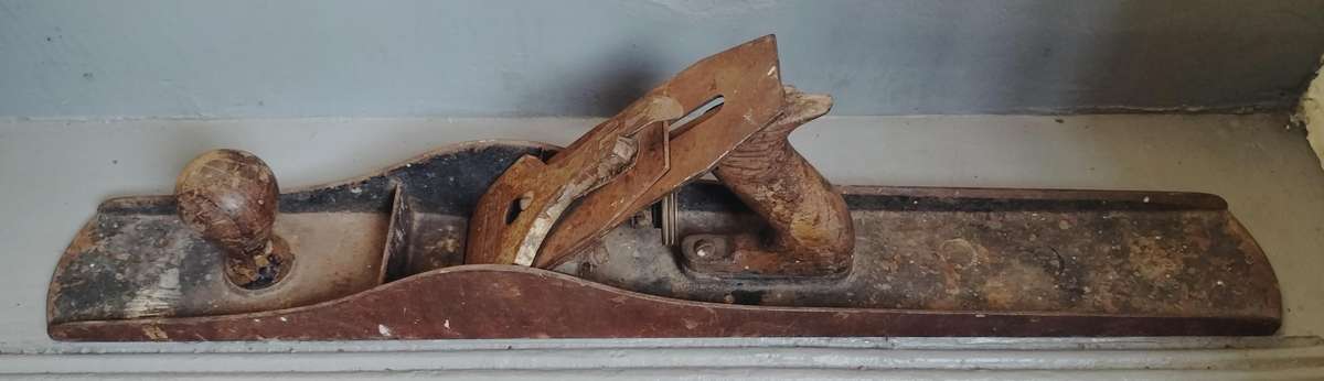 No 8 Stanley wood plane - made in the USA - for the restorer