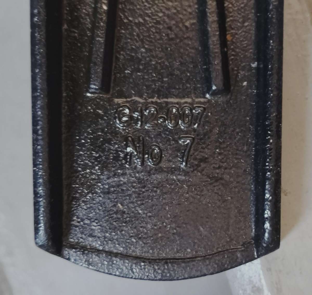 No 7 Stanley wood plane - boxed - broken handle