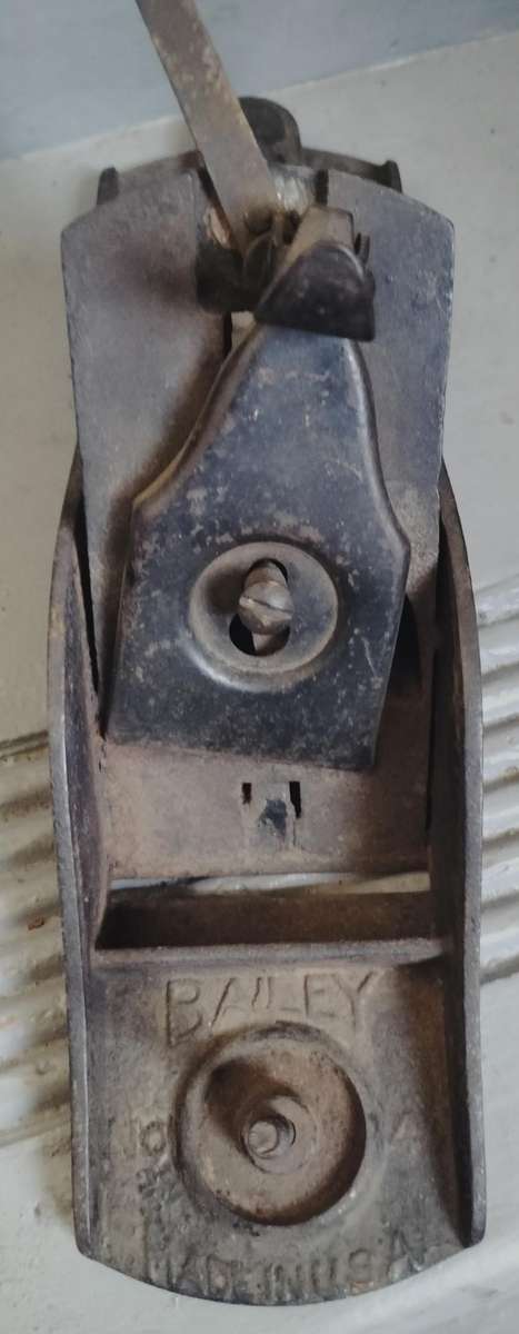 No 4,5 Bailey wood plane - made in USA -carcass - for the restorer