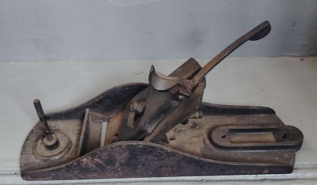 No 4,5 Bailey wood plane - made in USA -carcass - for the restorer