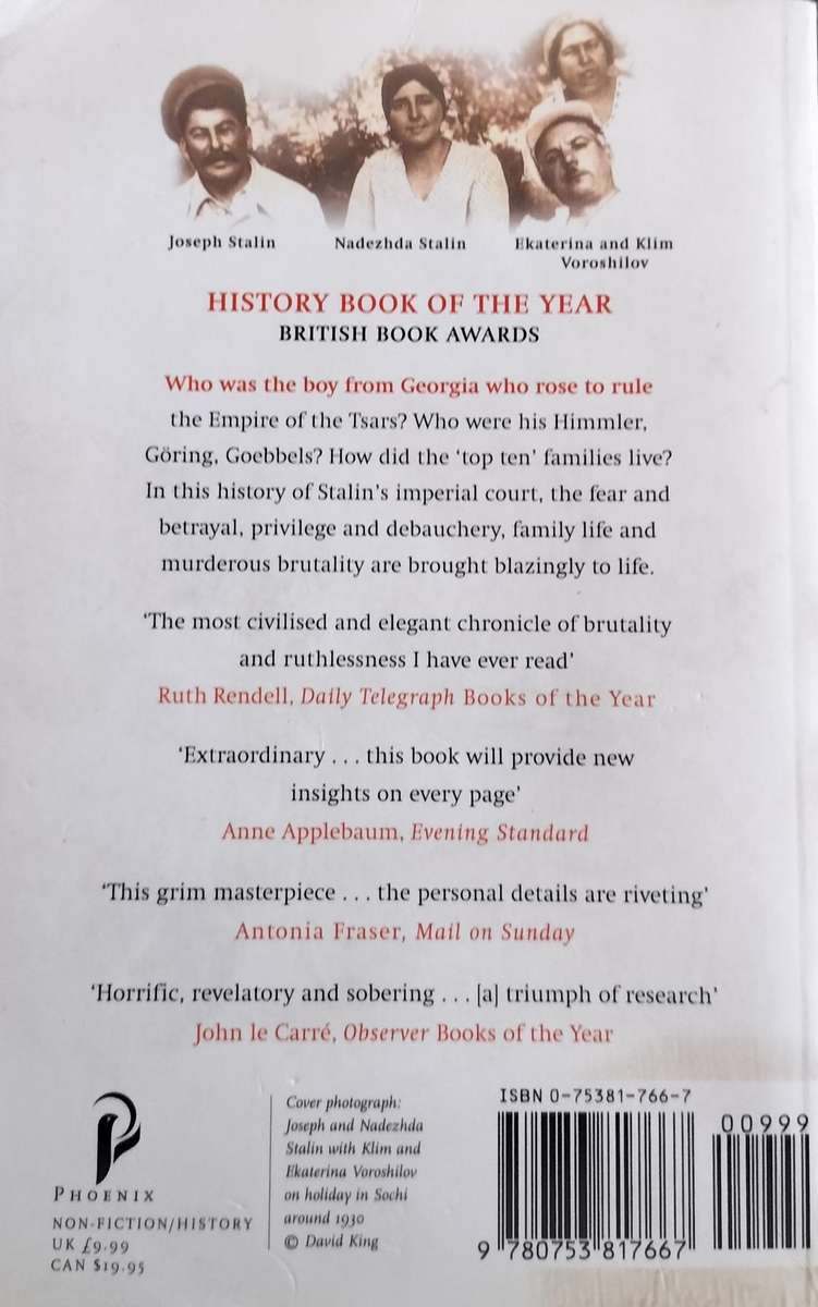 Stalin - the court of the Red Tsar (Montefiore 2004)