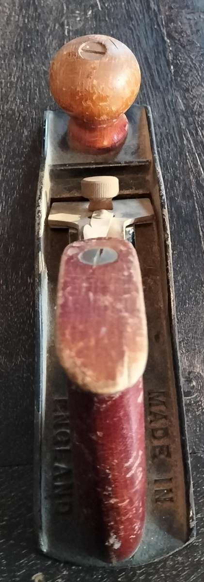 Vintage wood plane - No 3 - Made in England (No manufacturer details)