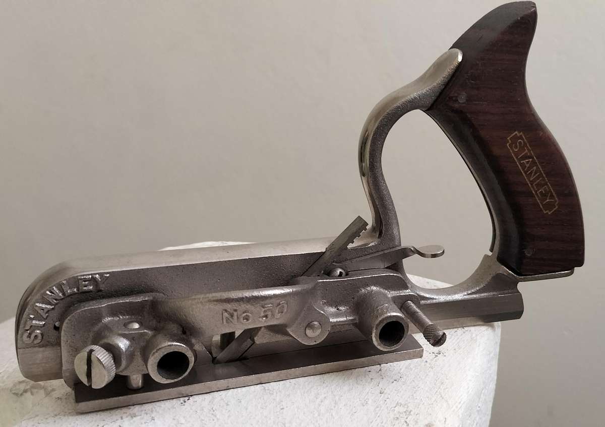 Vintage boxed Stanley No 50 wood plane