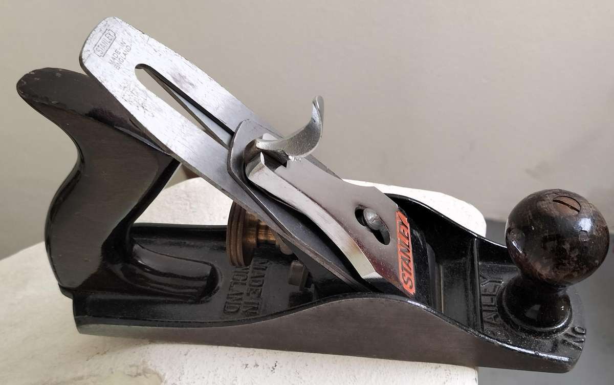 Vintage boxed Stanley No 4 wood plane