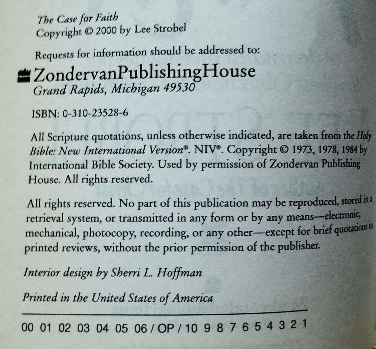 The case for faith - A journalist investigates the toughest objections to Christianity (Strobel 2000