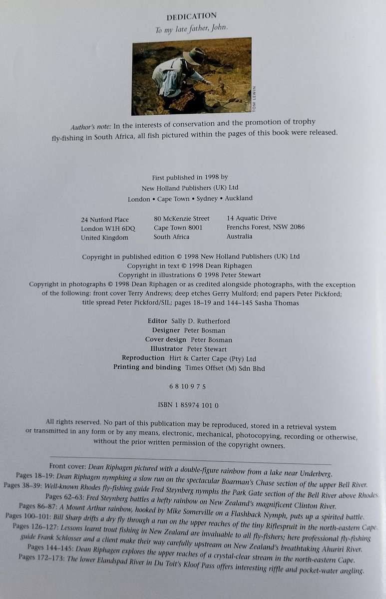 The South African Fly-Fishing handbook (Riphagen - 1998)